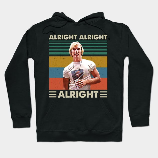 Graphic Alright Alright Alright Movie Gift For Fans Hoodie by JorgeHigginsDesigns